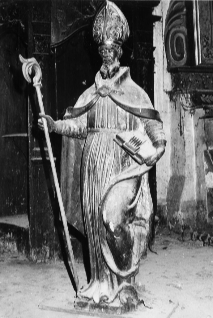 San Biagio (statua) - ambito campano (inizio sec. XVIII)