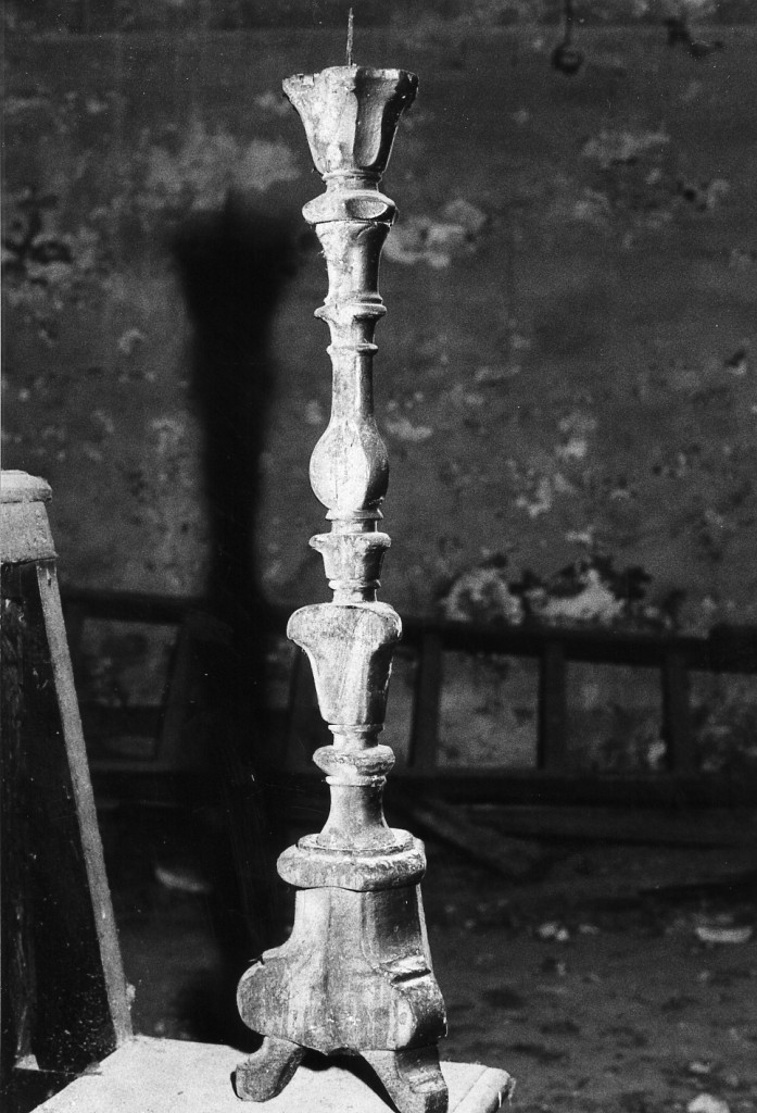 candeliere, serie - ambito abruzzese (seconda metà sec. XVIII)