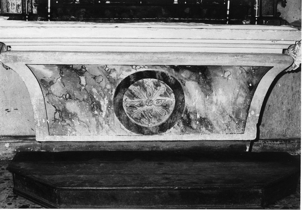 altare - ambito Italia centrale (sec. XVII)