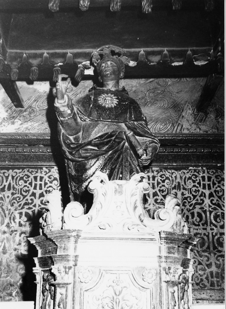 San Tommaso d'Aquino (statua) - ambito Italia centrale (sec. XVII)