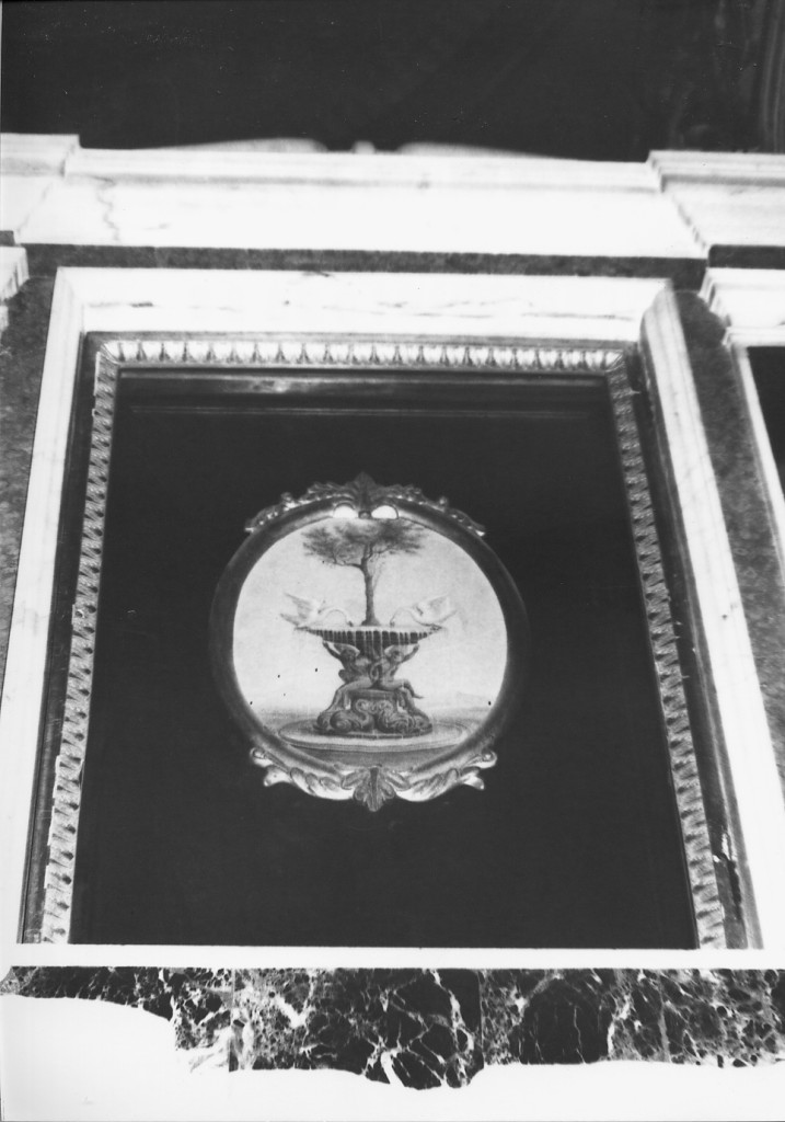 stemma (dipinto, coppia) - ambito Italia centrale (seconda metà sec. XIX)