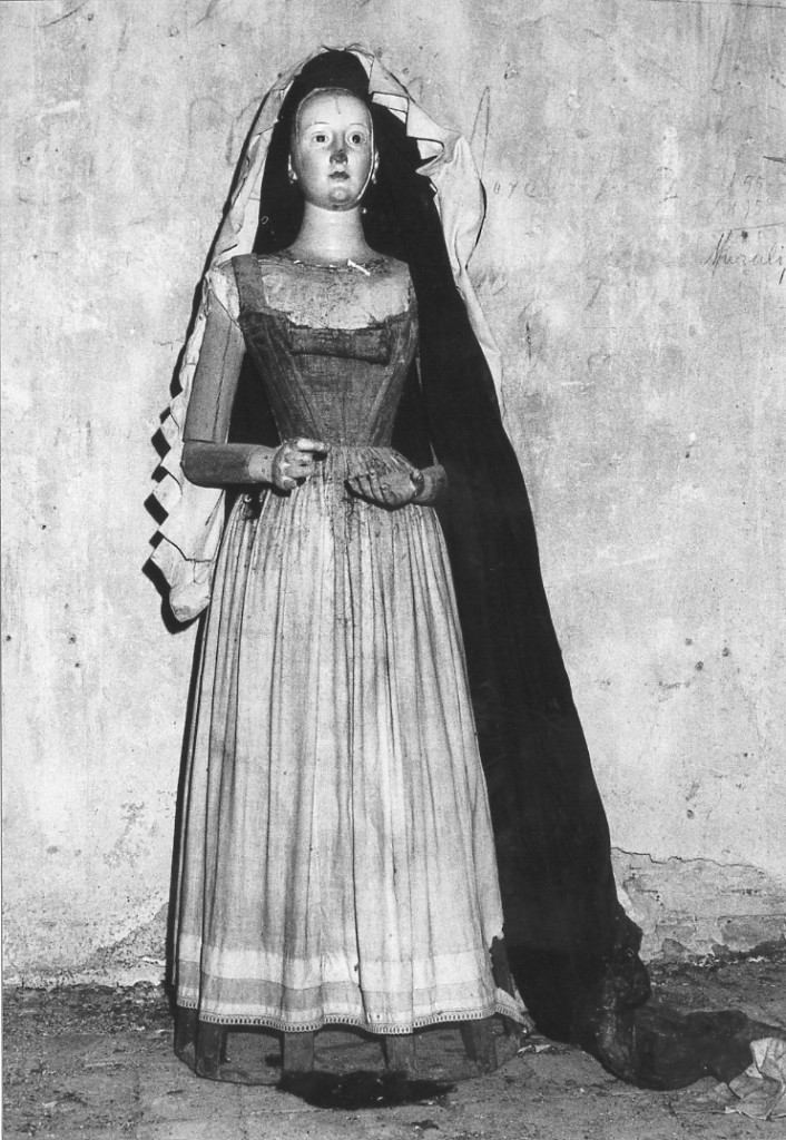 Santa (statua) - ambito abruzzese (sec. XVIII)