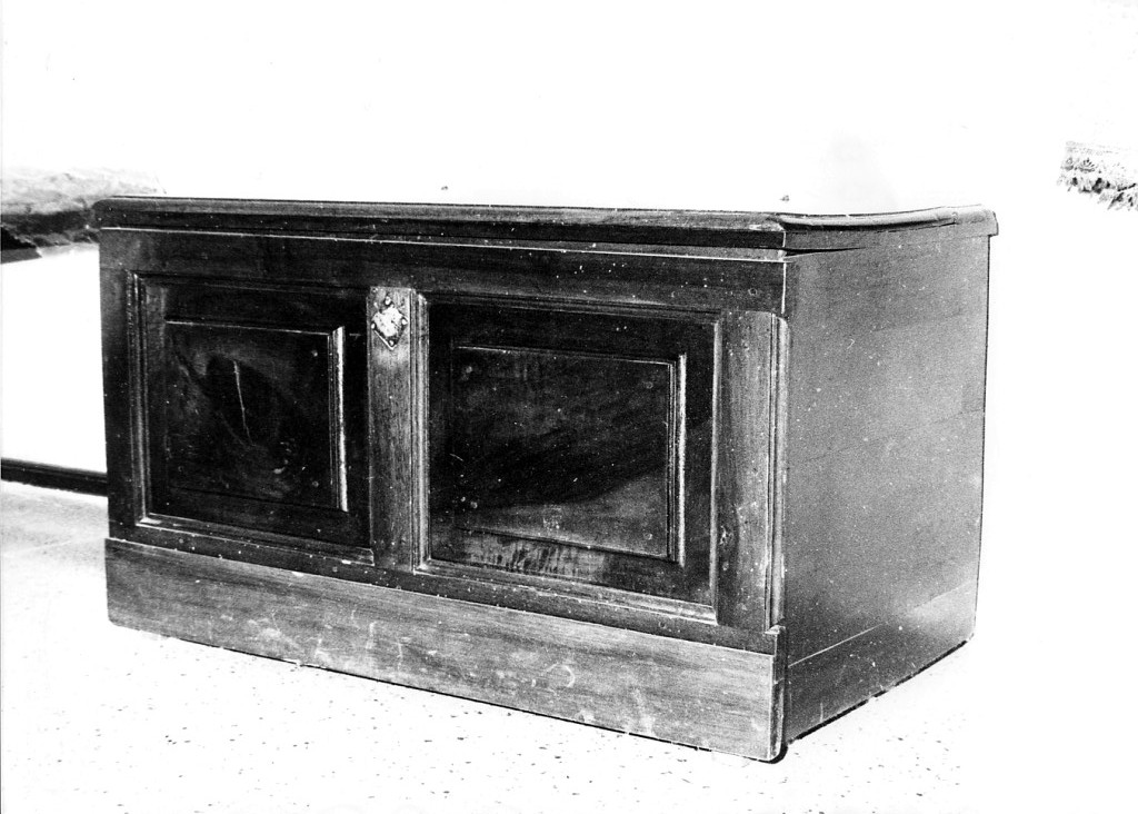 cassapanca - ambito Italia centrale (sec. XVIII)