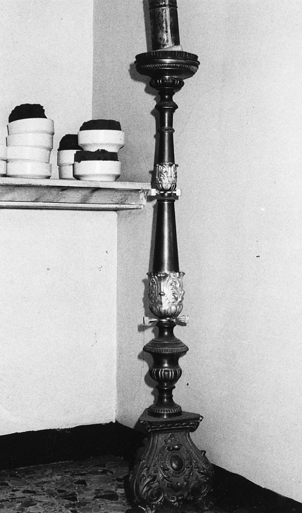 candeliere - ambito abruzzese (sec. XIX)