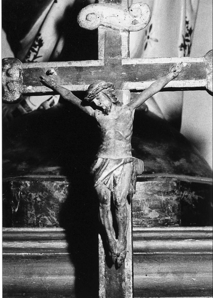 Cristo crocifisso (scultura) - ambito Italia centrale (sec. XVIII)