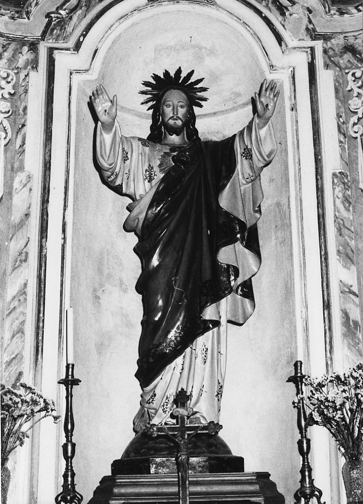 Cristo benedicente (statua) - ambito abruzzese (sec. XIX)
