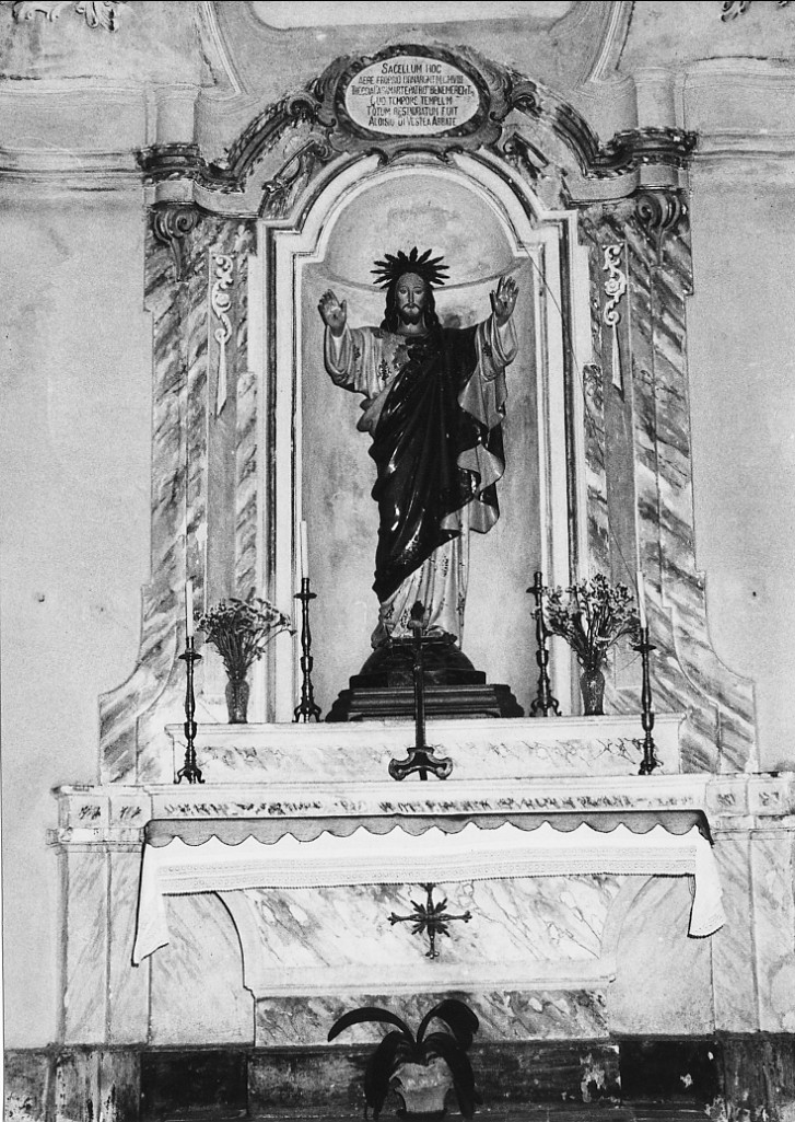 altare - a edicola - ambito Italia centrale (sec. XVIII)