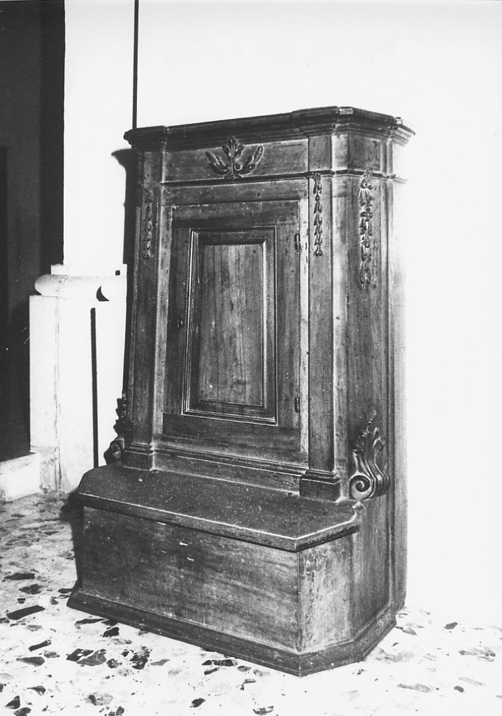 inginocchiatoio - ambito Italia centrale (sec. XIX)