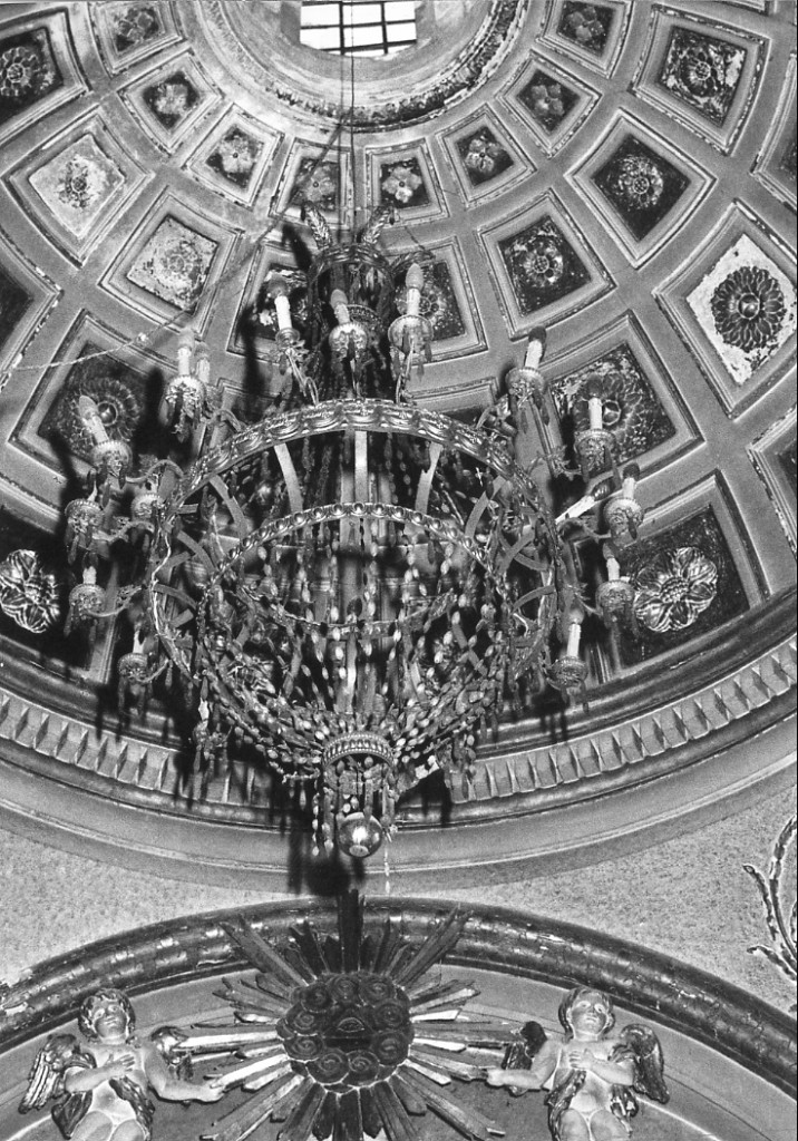 lampadario - a bracci - ambito Italia centrale (sec. XIX)