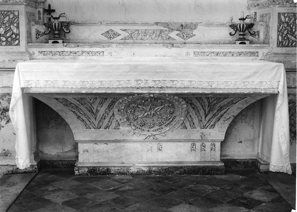 altare - ambito Italia centrale (sec. XIX)