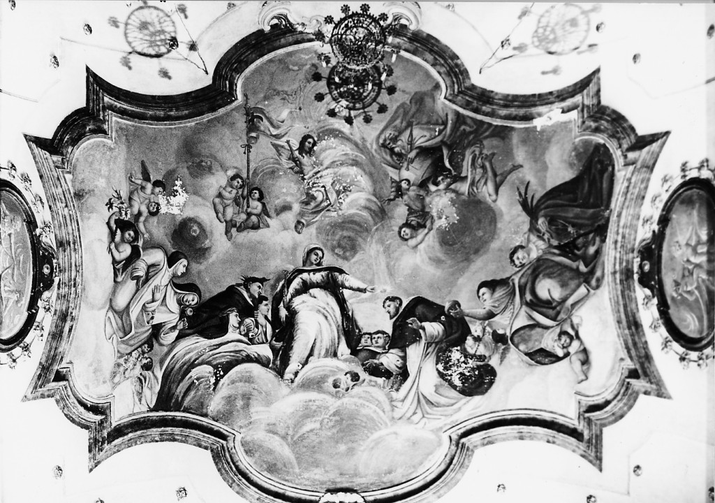 Madonna e Santi domenicani (dipinto) - ambito Italia centrale (fine/inizio secc. XVIII/ XIX)