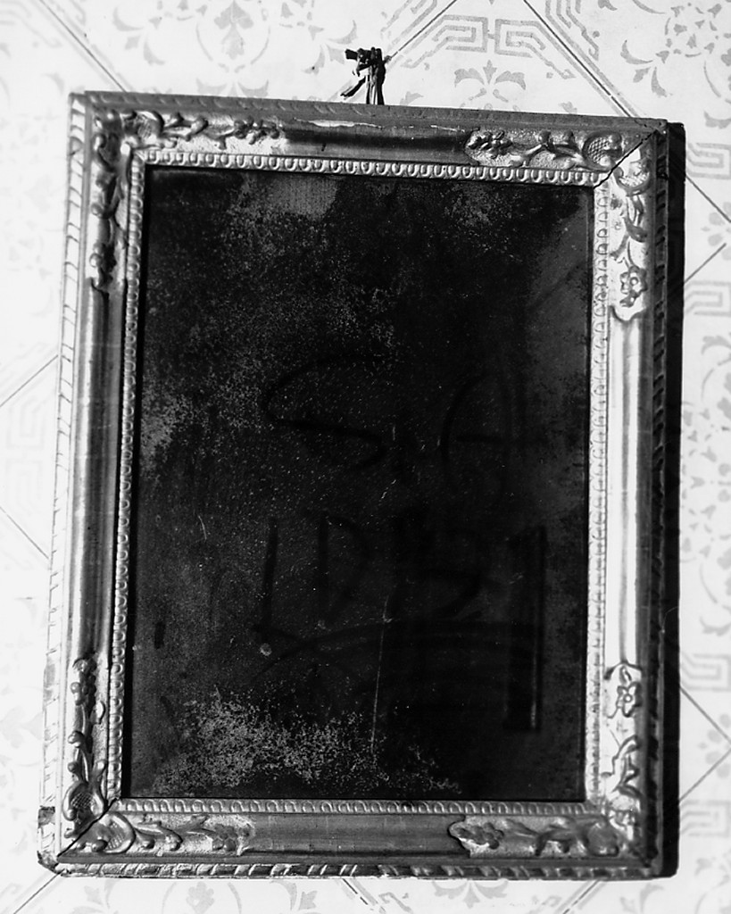 specchio - ambito Italia centrale (seconda metà sec. XIX)