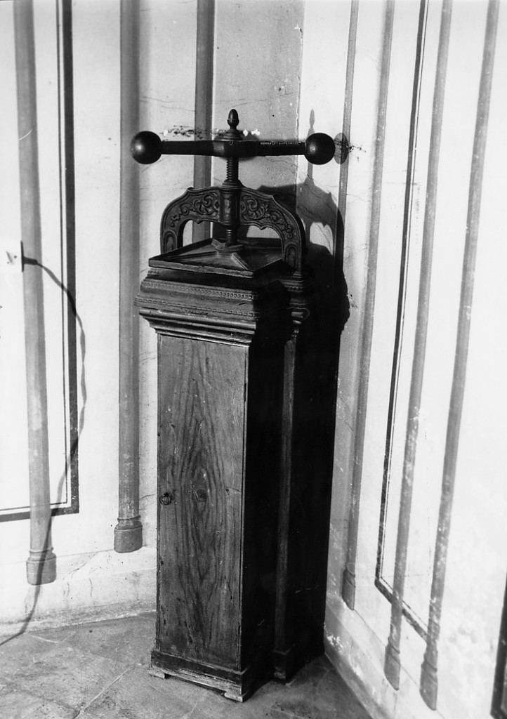 torchio - ambito Italia centrale (sec. XIX)