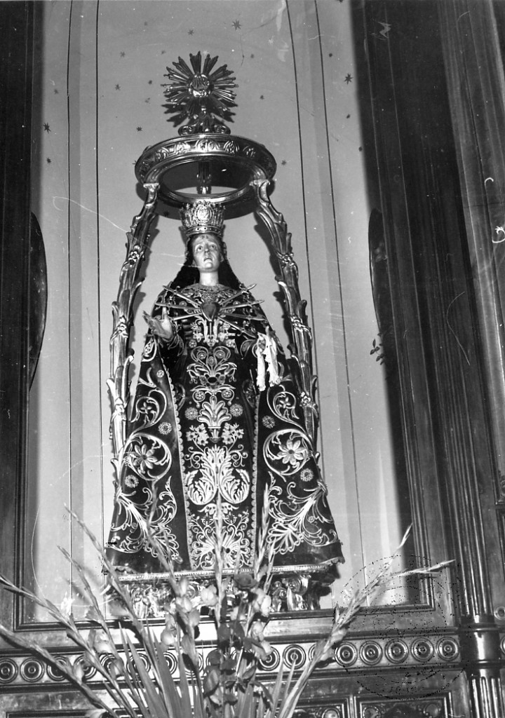 Madonna dei sette dolori (statua) - ambito Italia centrale (sec. XIX)