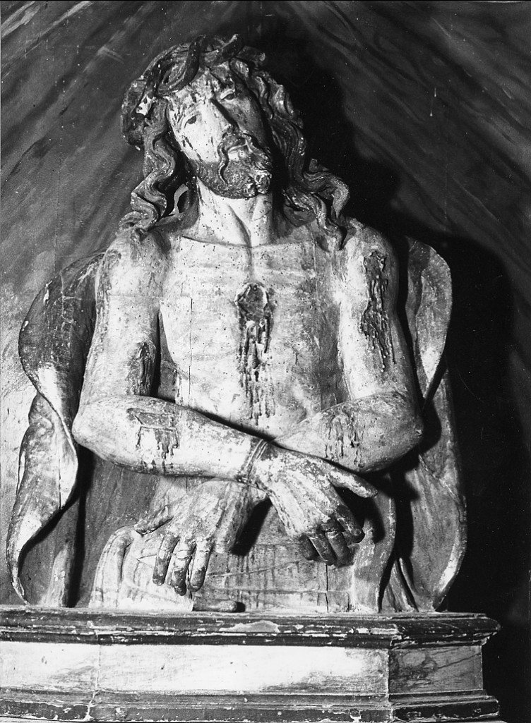Ecce Homo (scultura) di Giovanni da Nola (maniera) (sec. XVI)