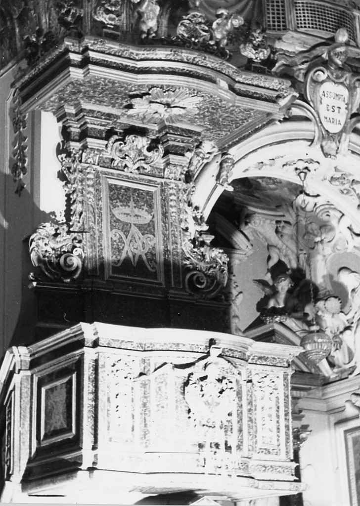 pulpito - ambito abruzzese (sec. XVIII)