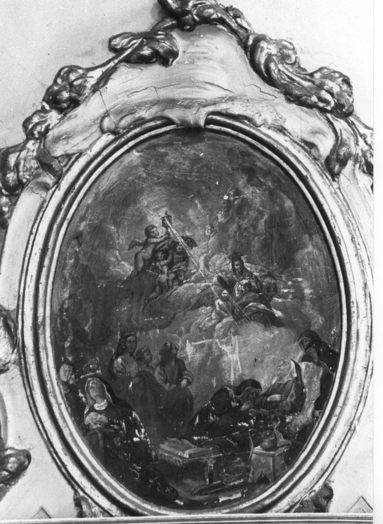 morte di Santa Chiara (dipinto) - ambito Italia centrale (sec. I)