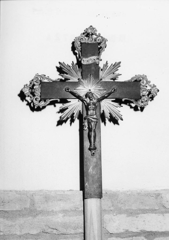 crocifisso - ambito abruzzese (prima metà sec. XIX)