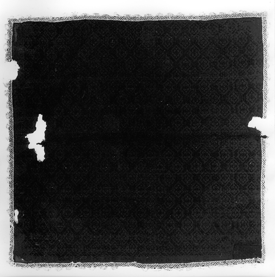 borsa, elemento d'insieme - manifattura Italia centrale (sec. XVII)