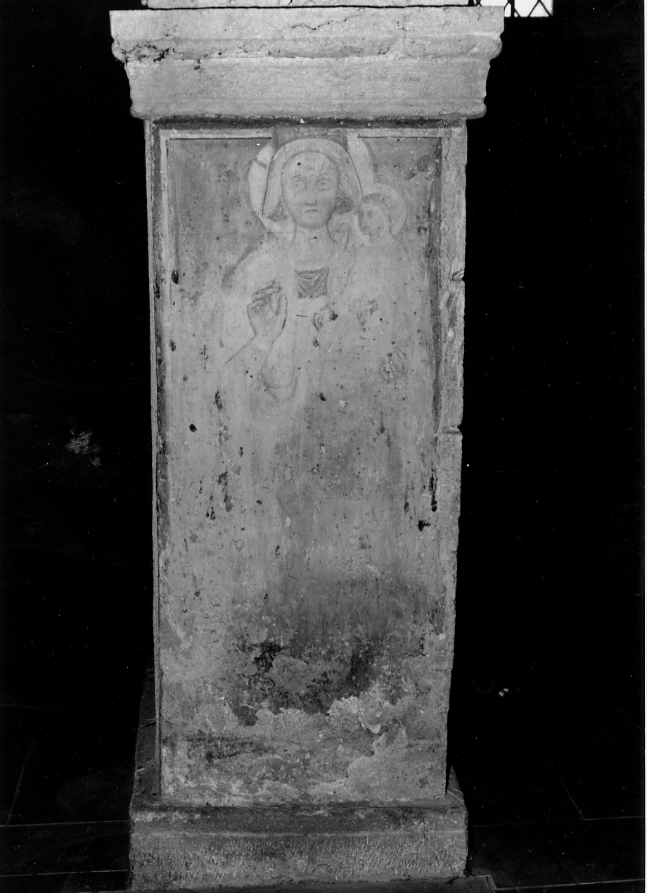 Madonna con Bambino, Madonna con Bambino (dipinto, opera isolata) - ambito Italia centrale (sec. XIV)