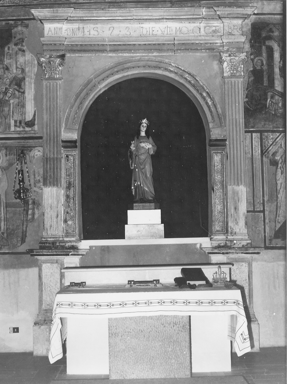 altare, opera isolata - bottega Italia centrale (sec. XVI)