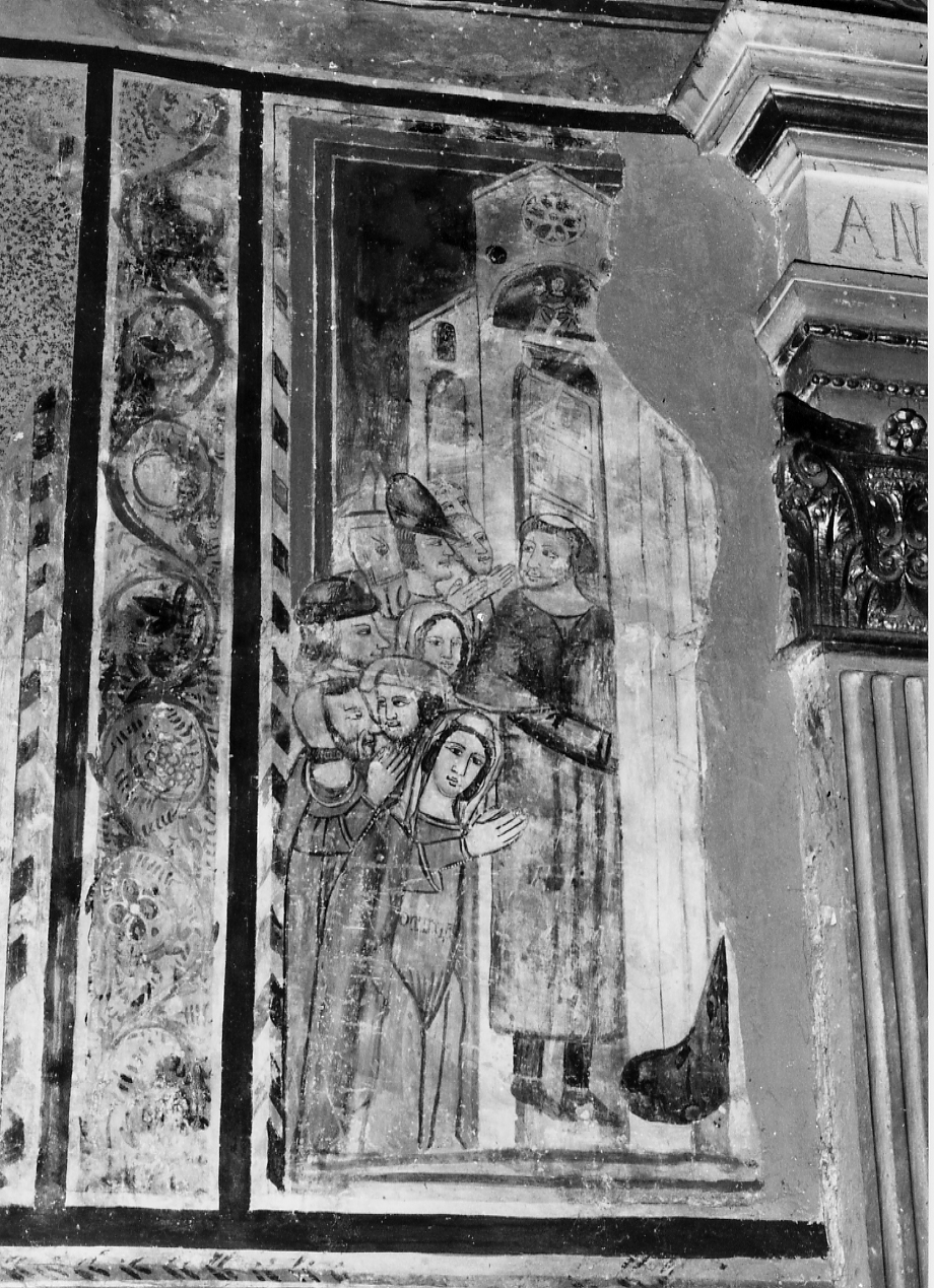 Scene della vita di S. Lucia, Scene della vita di S. Lucia (dipinto, insieme) - ambito abruzzese (sec. XIV)