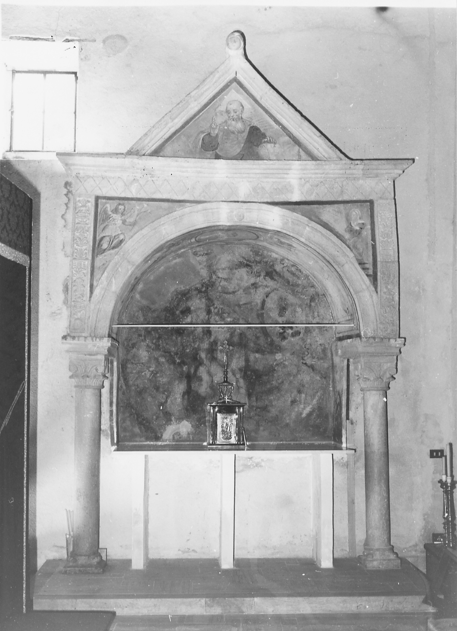 altare - a edicola, opera isolata - bottega abruzzese (sec. XV)