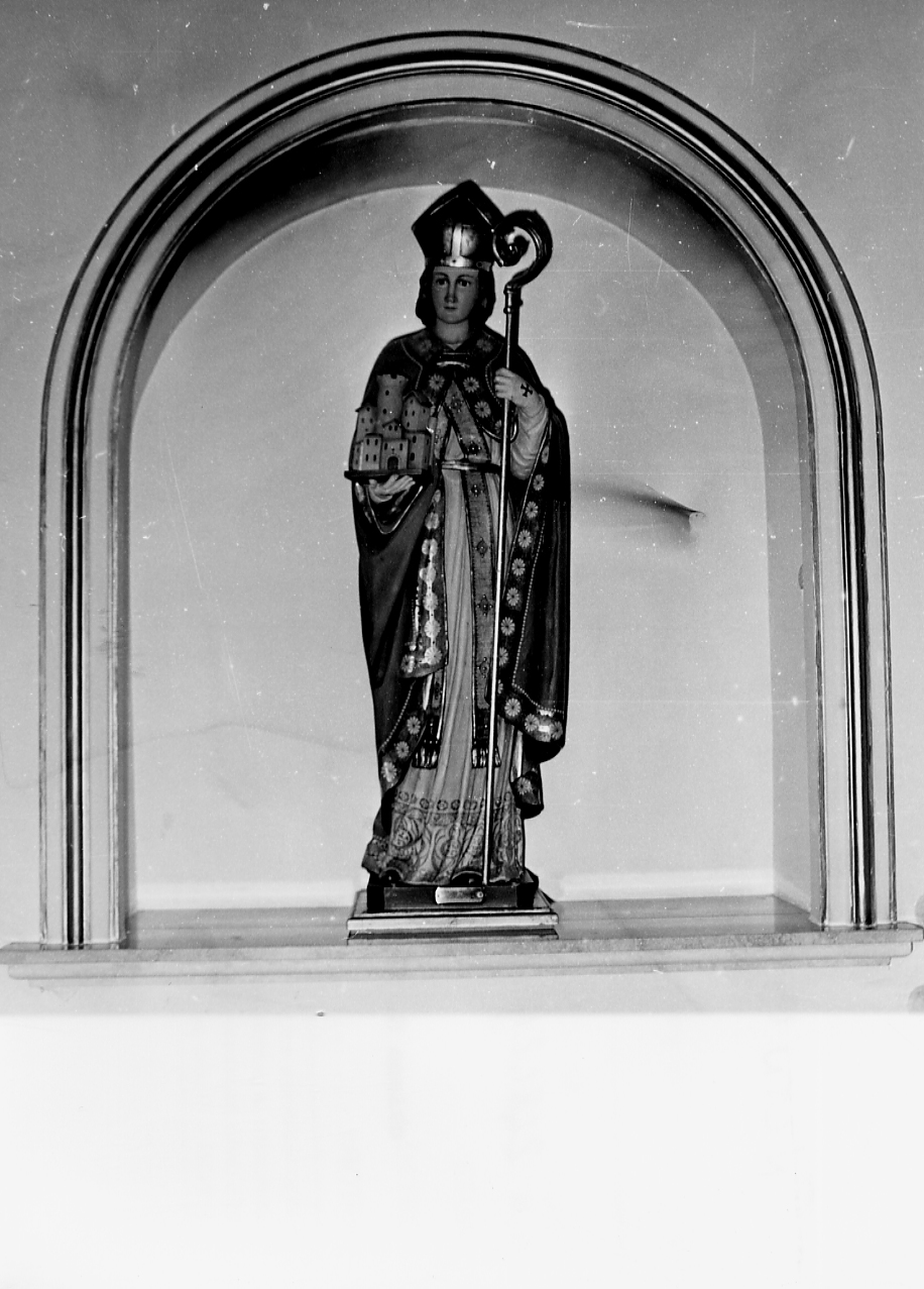 Sant'Emidio vescovo, Sant'Emidio (statua, opera isolata) - bottega abruzzese (sec. XIX)