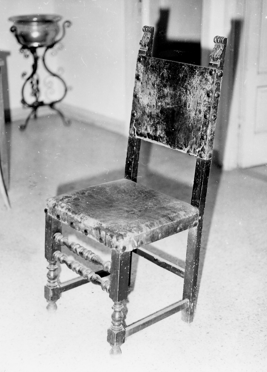 sedia, coppia - bottega abruzzese (sec. XIX)