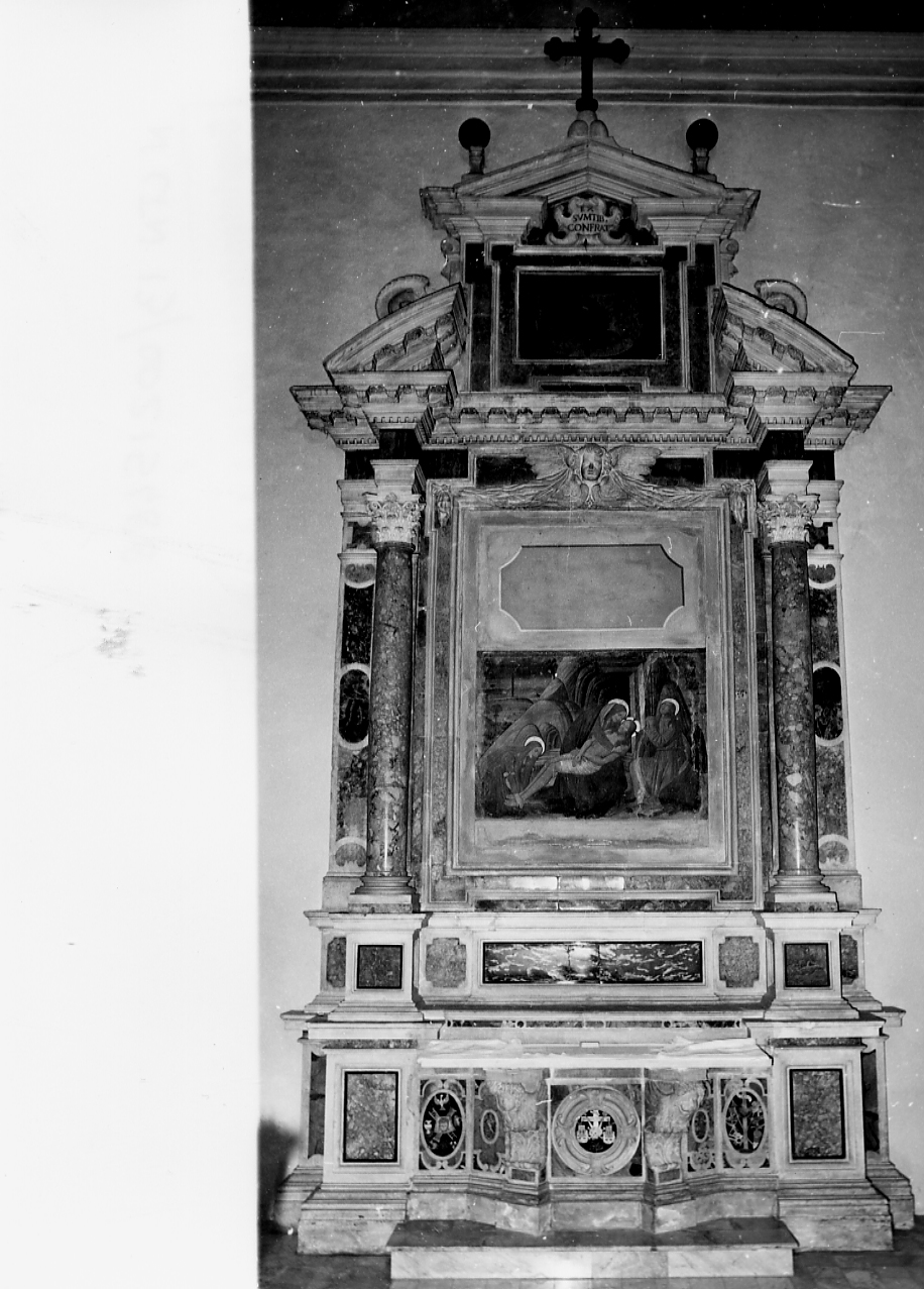 mostra d'altare, opera isolata - bottega abruzzese (sec. XVIII)