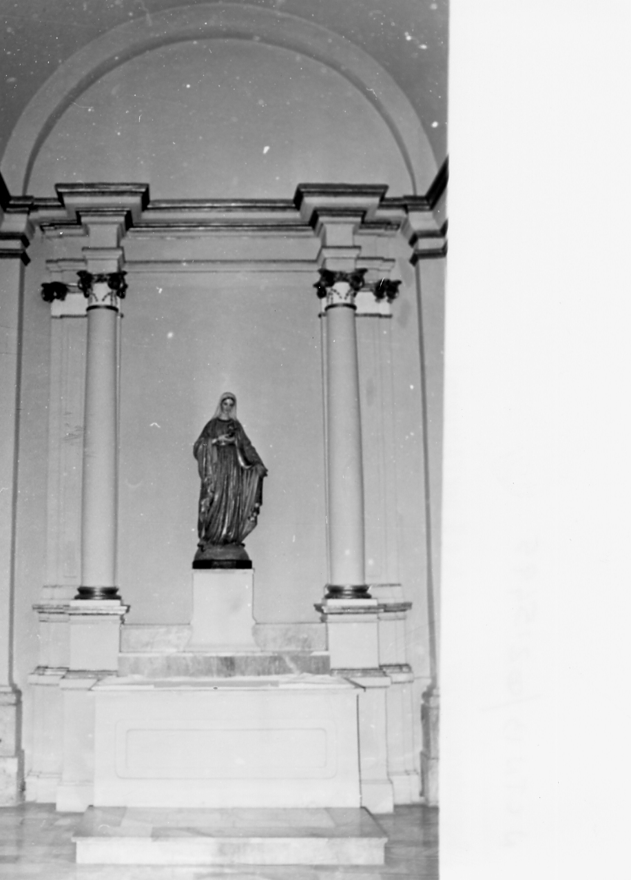 mostra d'altare, opera isolata - bottega abruzzese (sec. XIX)