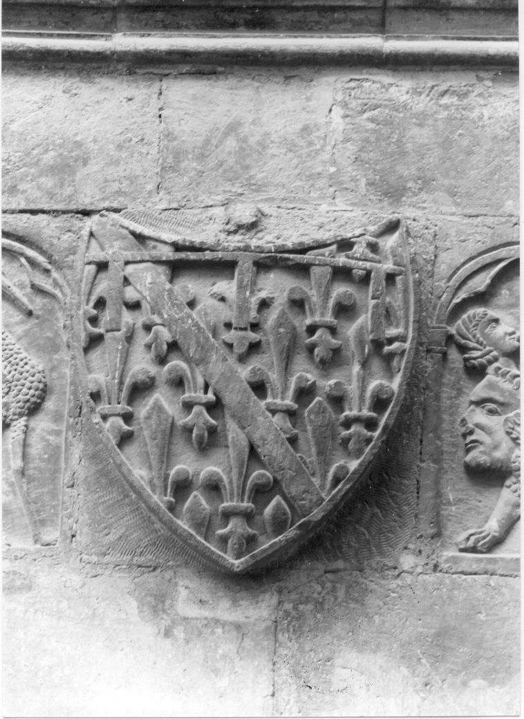 stemma (rilievo, serie) - bottega Italia centrale (seconda metà sec. XIV)