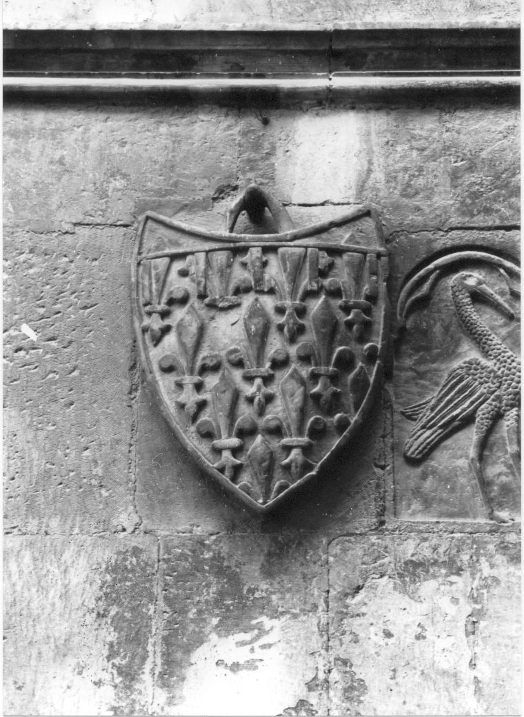 stemma (rilievo, serie) - bottega Italia centrale (seconda metà sec. XIV)