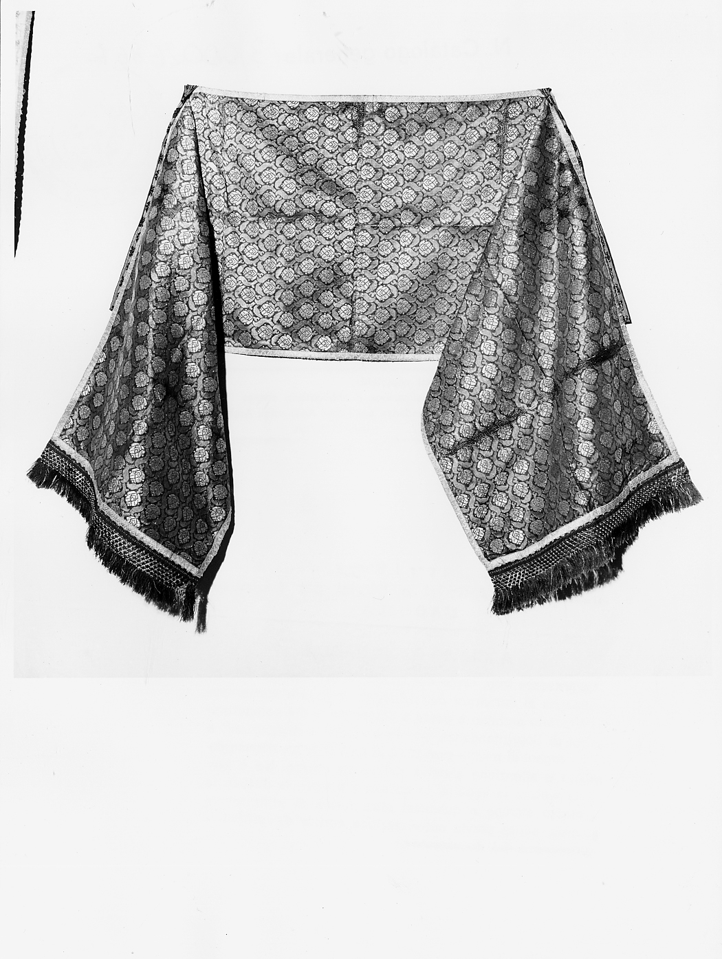 velo omerale - manifattura italiana (primo quarto sec. XVII)