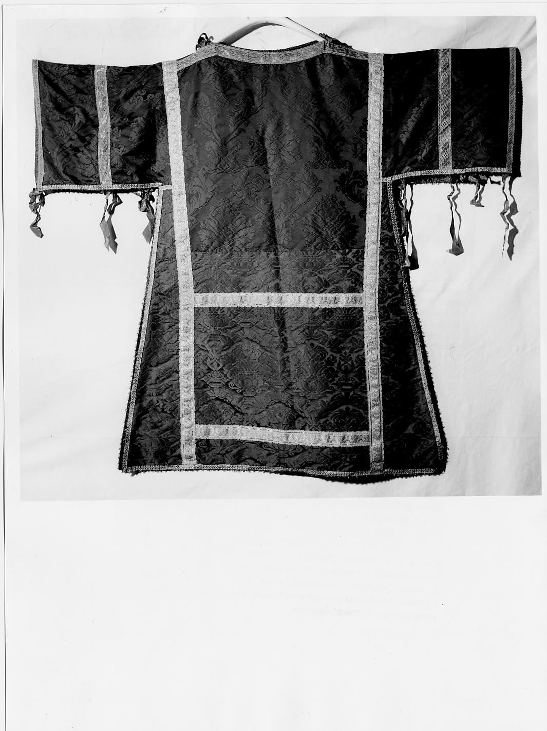 tunicella, elemento d'insieme - manifattura italiana (fine/inizio secc. XVI/ XVII)