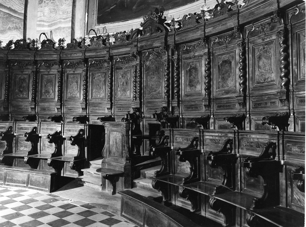 stalli del coro di Mosca Ferdinando (sec. XVIII)