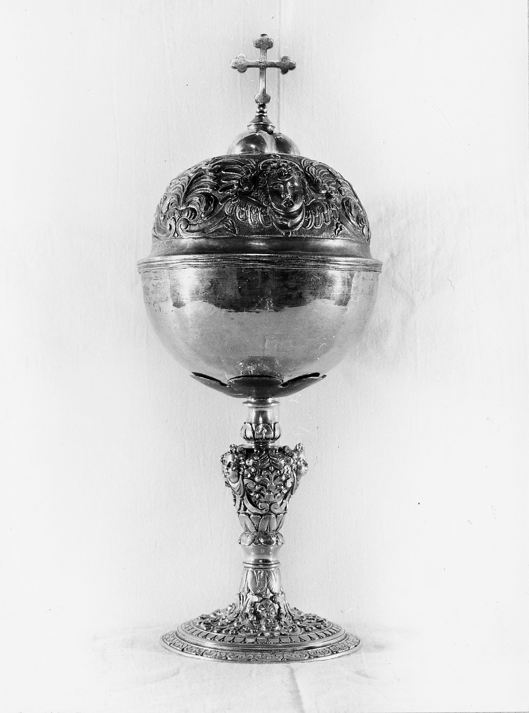 pisside - ambito italiano (fine/inizio secc. XVII/ XVIII)