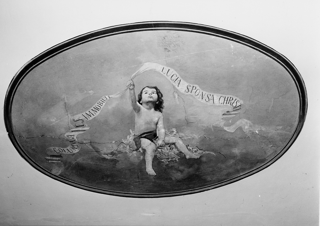 ANGIOLETTO REGGICARTIGLIO (dipinto) - ambito Italia centrale (inizio sec. XX)