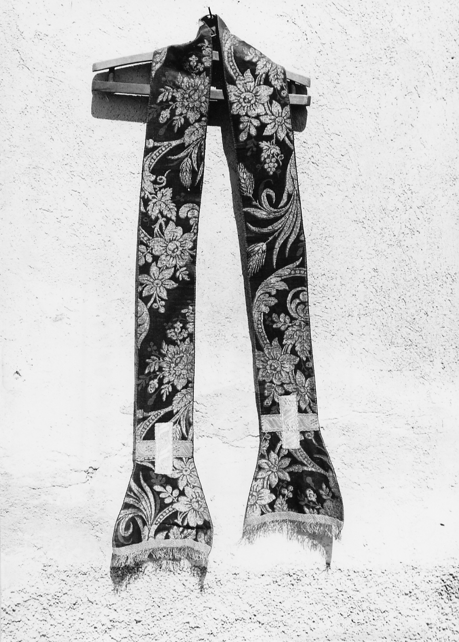 stola, coppia - ambito Italia centrale (metà sec. XIX)