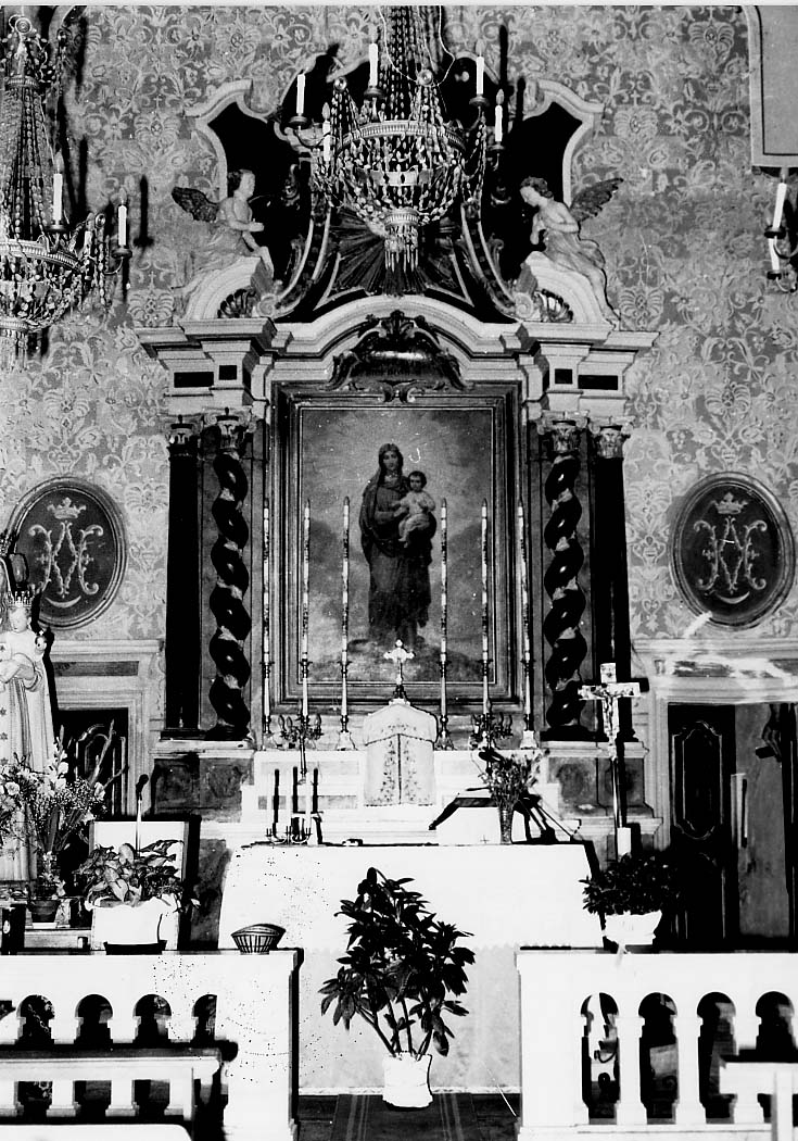 altare maggiore - ambito Italia centrale (sec. XX)