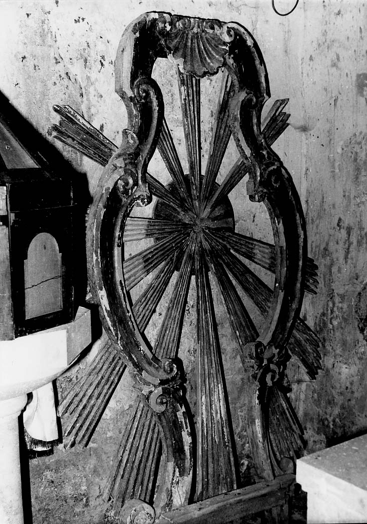 raggiera - ambito Italia centrale (sec. XVIII)