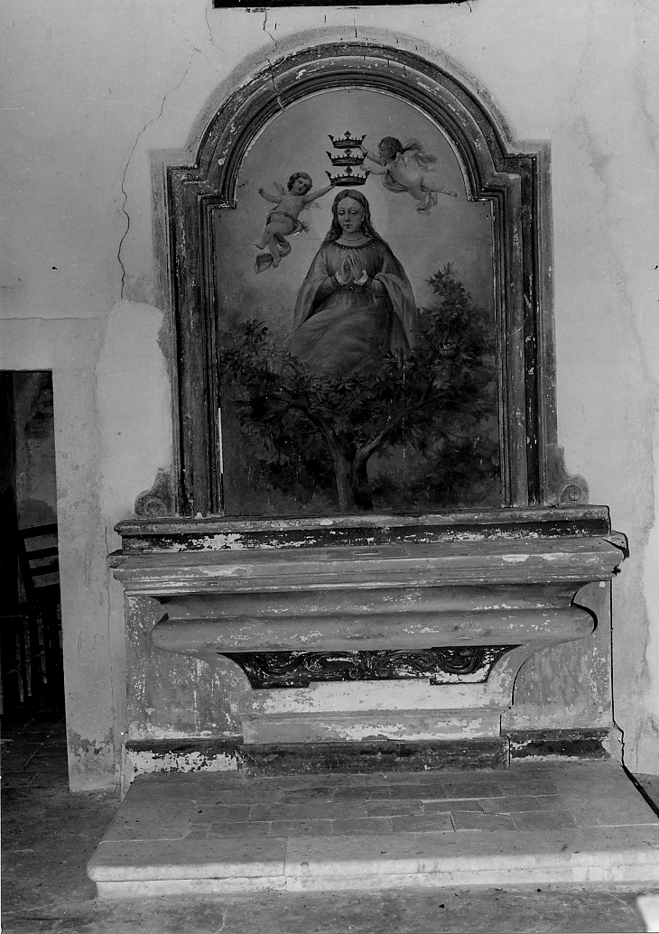 altare maggiore - ambito Italia centrale (sec. XVIII)