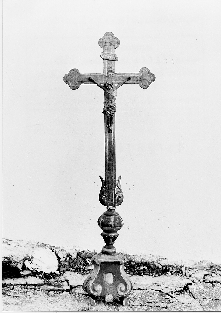 croce d'altare - ambito Italia centrale (sec. XVIII)