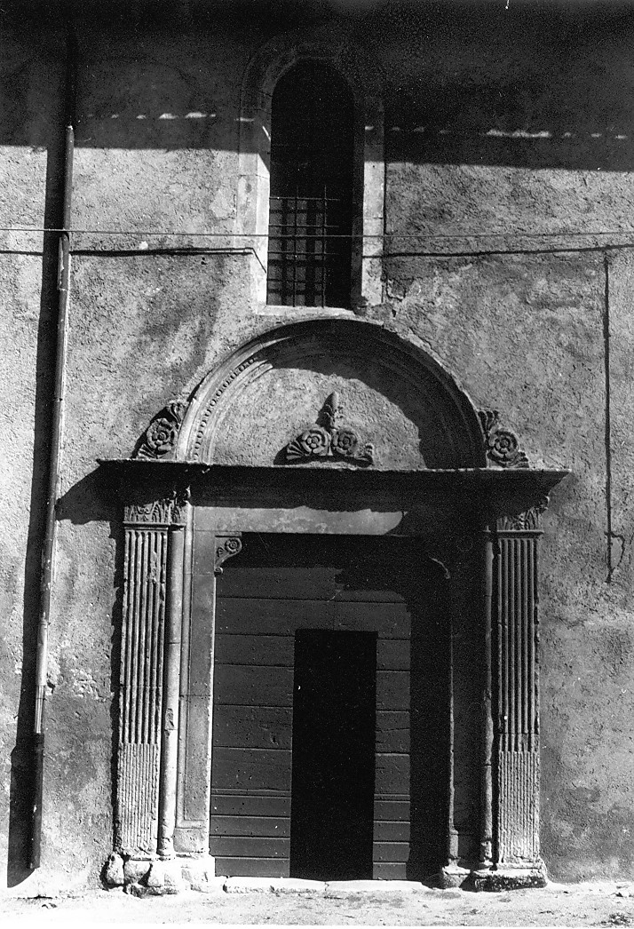 mostra di portale - ambito Italia centrale (sec. XVI)