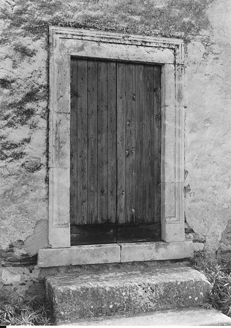 mostra di portale - ambito Italia centrale (sec. XVI)