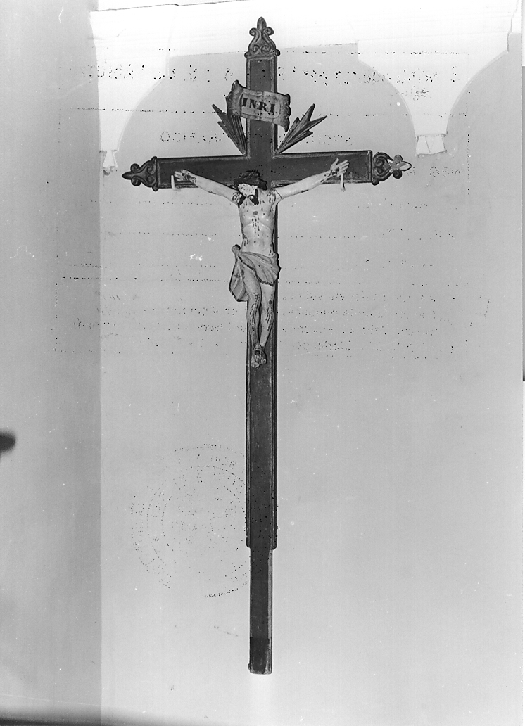 crocifisso - ambito Italia centrale (sec. XIX)