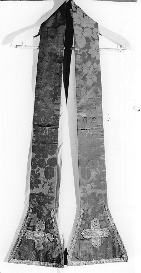 stola - ambito Italia centrale (sec. XIX)