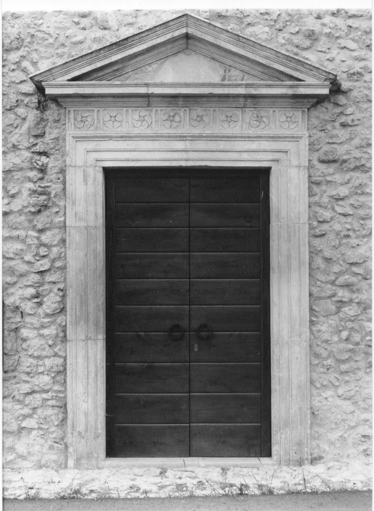 mostra di portale - ambito Italia centrale (inizio sec. XVII)