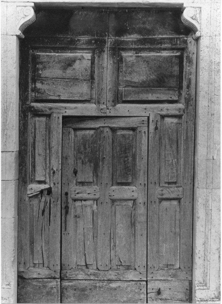 porta - ambito Italia centrale (inizio sec. XVII)