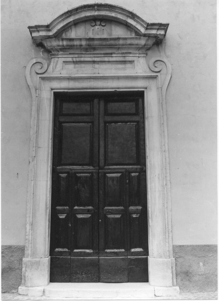 mostra di portale - ambito Italia centrale (sec. XVIII)